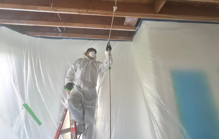 Basement Ceiling Joist Remediation in Manalapan, NJ, photo 2