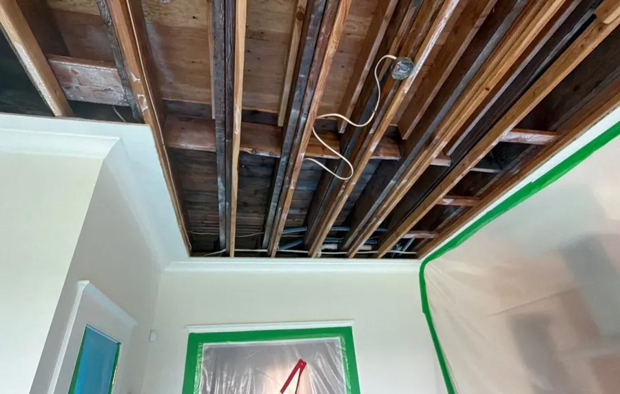 Basement Ceiling Joist Remediation in Manalapan, NJ, photo 3