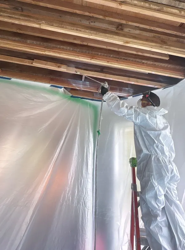 Basement Ceiling Joist Remediation in Manalapan, NJ