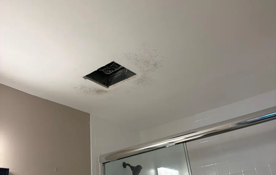 Shower Ceiling & Exhaust Duct Remediation in Howell, NJ, photo 1