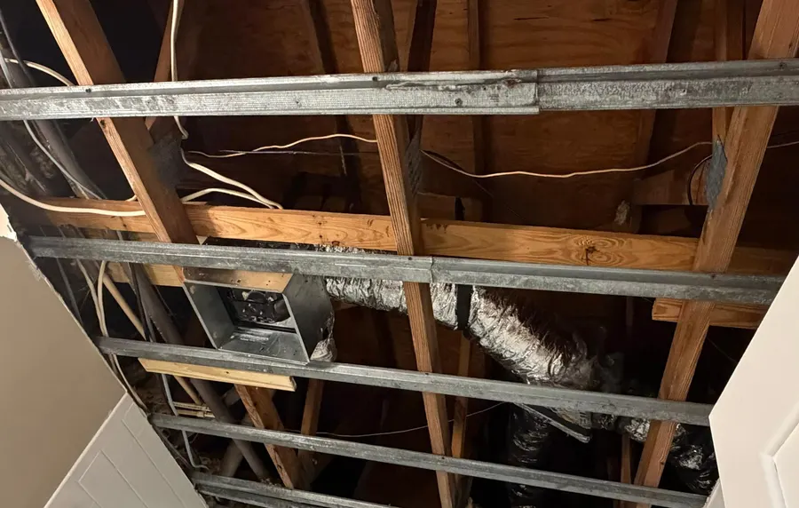 Shower Ceiling & Exhaust Duct Remediation in Howell, NJ, photo 3