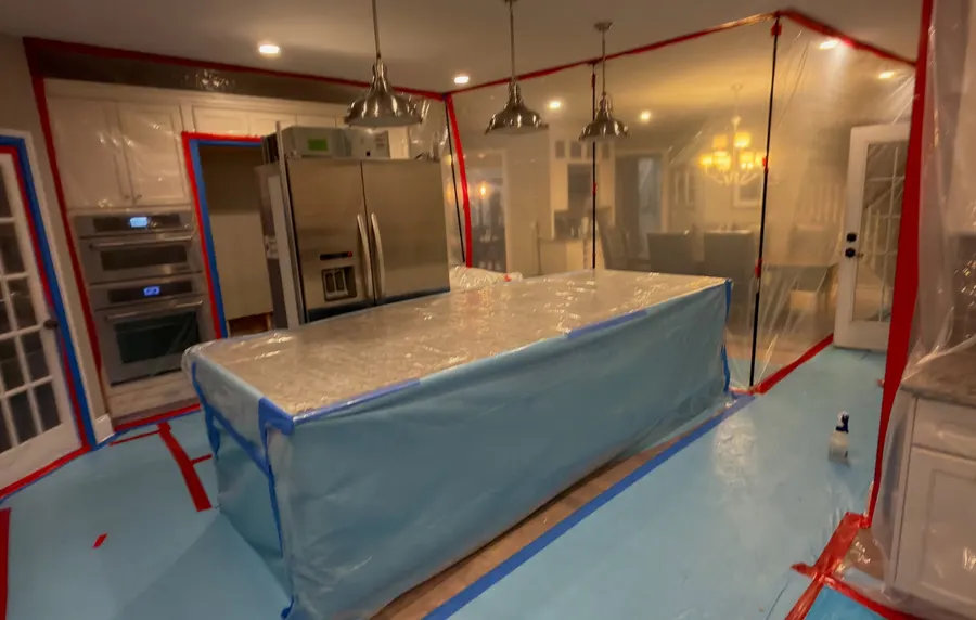 Kitchen & Dining Containment and Air Cleaning in Holmdel, NJ, photo 4
