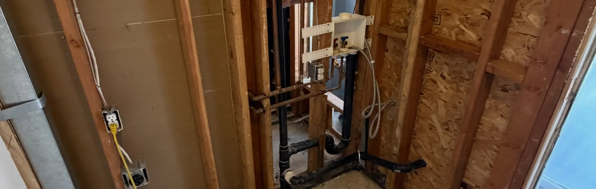 Laundry Room Leak & Wall Cavity Remediation in Brick, NJ