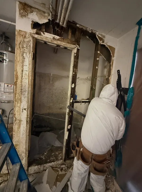 Water Heater Closet Remediation in Asbury Park, NJ